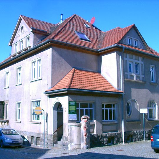 Fabrikantenvilla mit Einfriedung Goethestraße 26