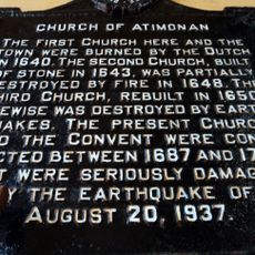 Church of Atimonan historical marker