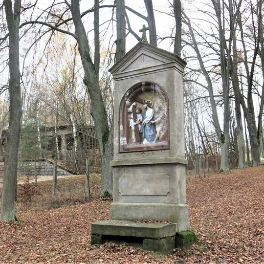 Kaplička II. zastavení křížové cesty u Cvikova