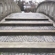 Lávka přes Mži u Vodní ulice v Tachově