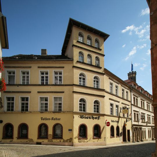 Gaststätte Felsen-Keller; Bierhof Johannisstraße 10