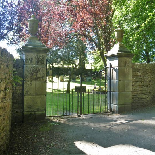 Gatepiers To Cemetery North Of Cockpit Hill