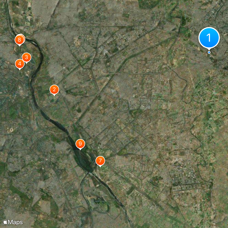 Ghaziabad railway station Map