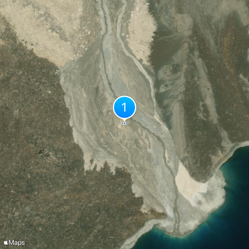 Usoi Dam Map