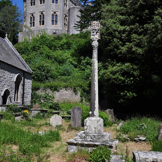 St Donat's Churchyard Cross