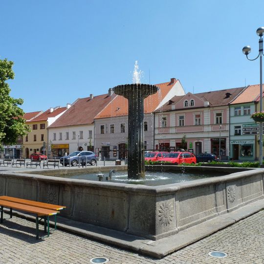 Fountain at Náměstí Svobody, Sušice