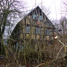Farm of Upper Lusatian house in Großharthau, Germany