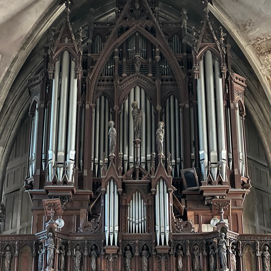 Orgue de tribune de l'église Saint-Léon de Nancy