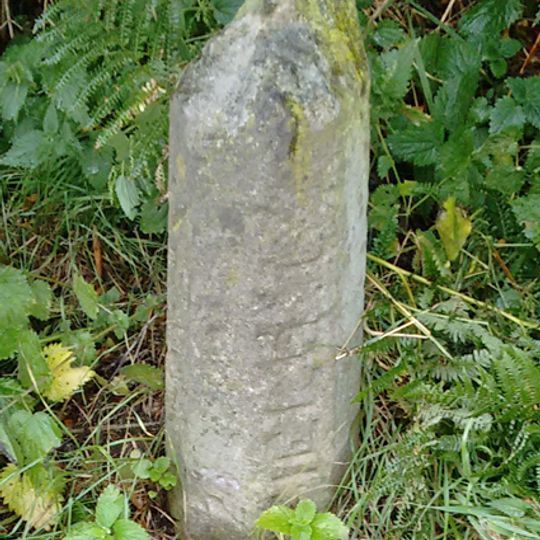 Milestone, by Cottage Farm, W of A614 roundabout