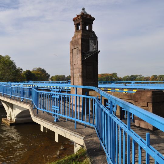 Bridge over Ełckie Lake