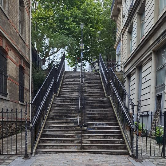 Henri Krasucki staircase