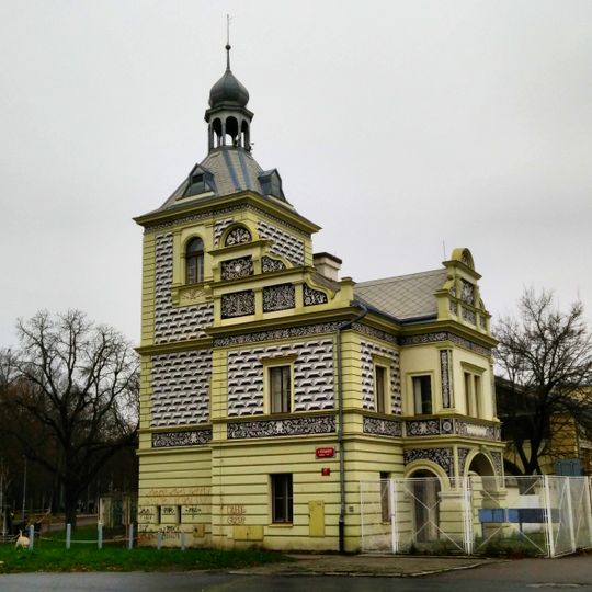 Pavilon pošty Jubilejní zemské výstavy 1891