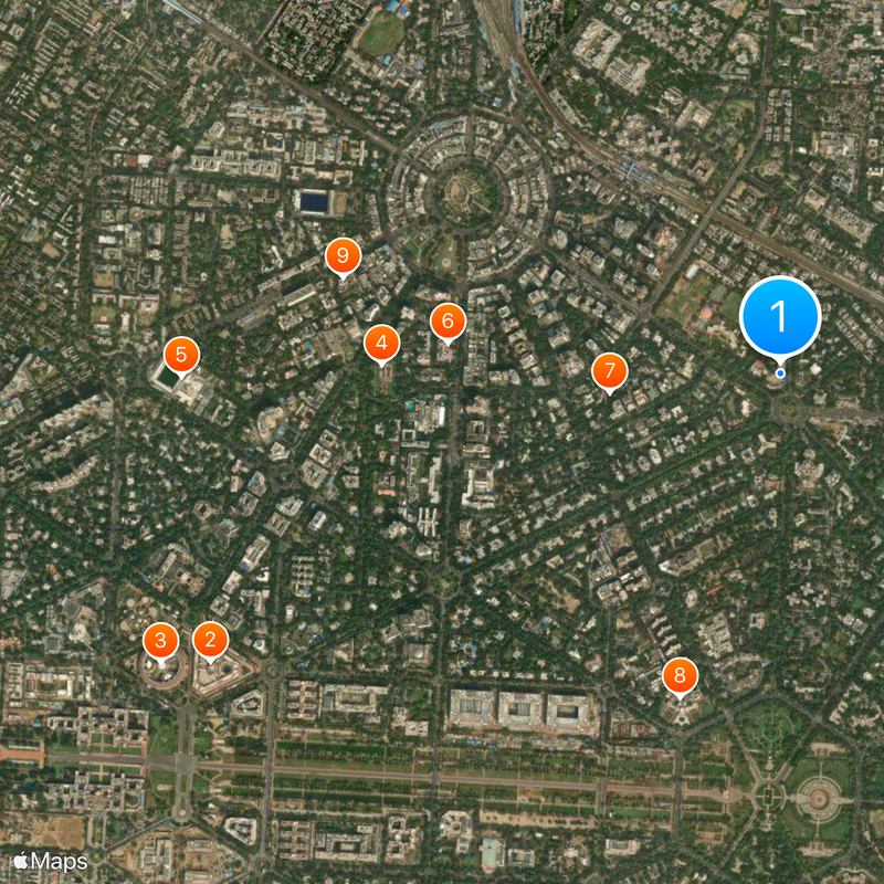 National Museum of Natural History Mapa