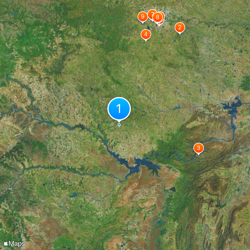Wanaparthi Map
