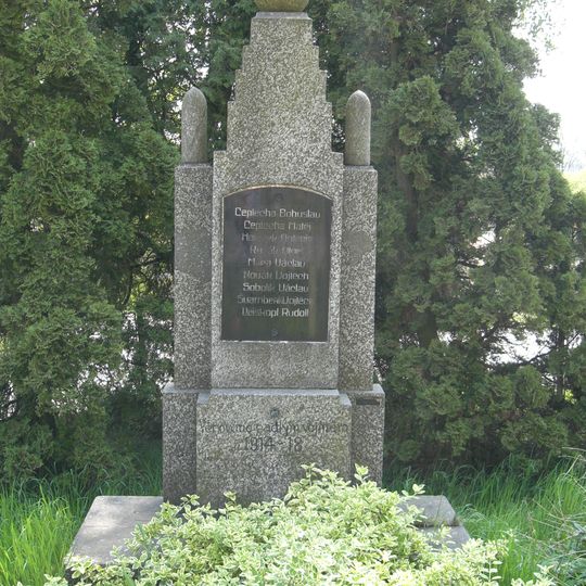 World War I memorial in Myšenec