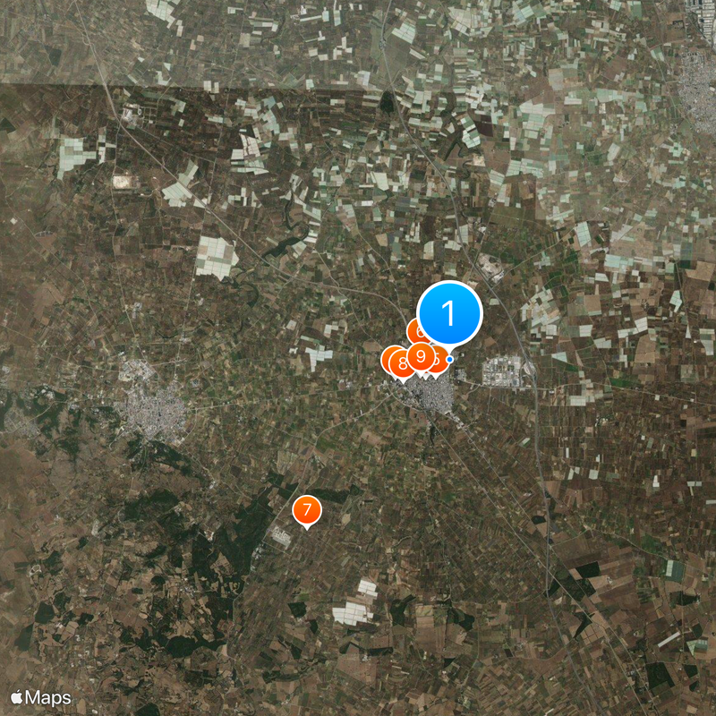 Acquaviva delle Fonti Mappa