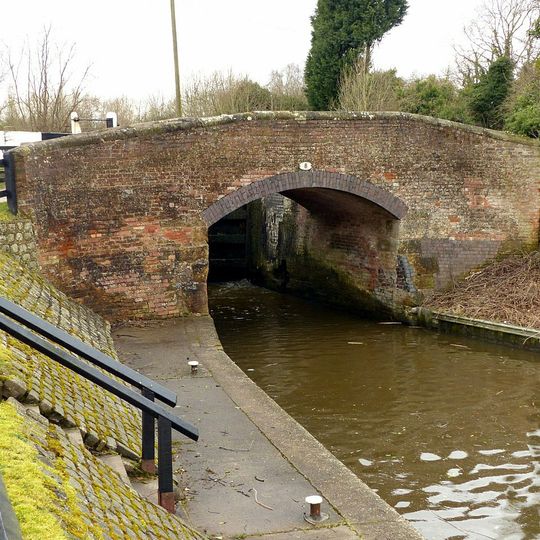 Trent And Mersey Canal Bridge At Weston  Lock