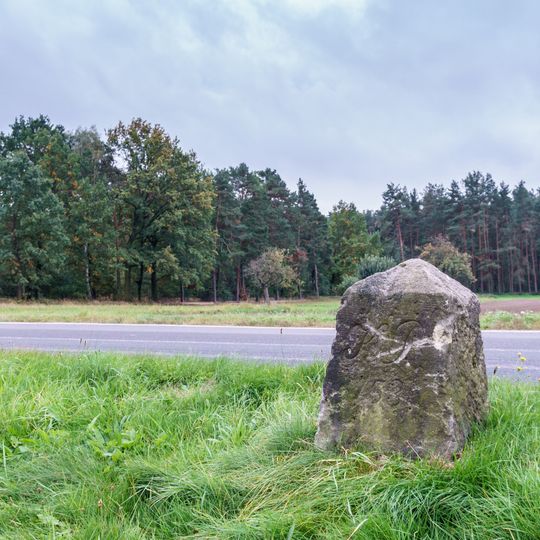 Sächsisch-Preußischer Grenzstein: Pilar Nr. 153