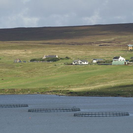 Yell, Mid Yell, Lussetter, North West Pavilion
