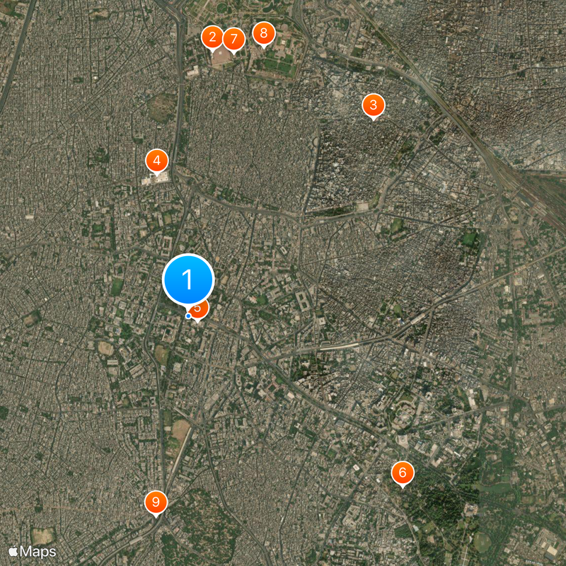 National College of Arts Map