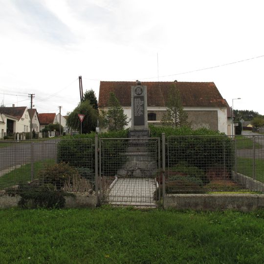 Pomník padlým ve Vřeskovicích