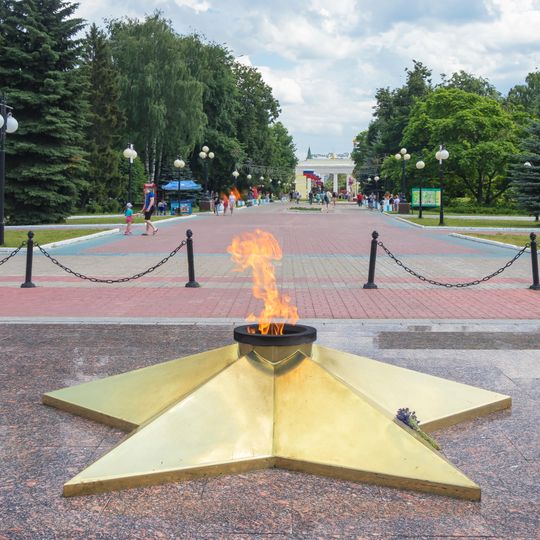 Eternal Flame in Central Park, Yoshkar-Ola