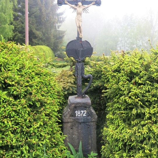 Kříž na rozcestí v Hraběticích