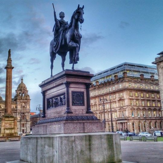Reiterdenkmal der Queen Victoria