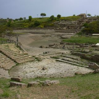 Ancient Greek theatre of Morgantina