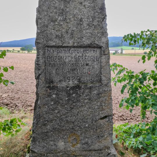 Památník pozemkové reformy v Křemži