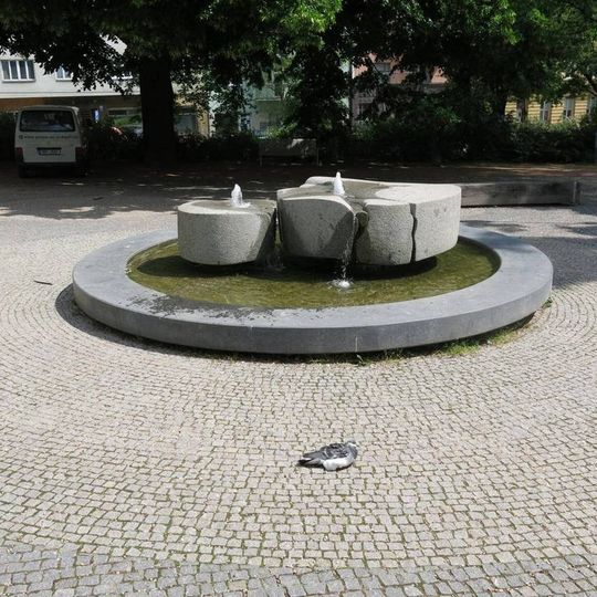 Kašna v parku Koliště v Brně