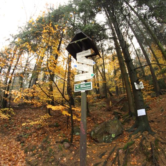 Rozcestník Pod Ohebem