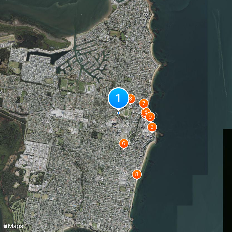 Redcliffe Map