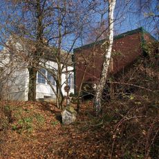 Kříž u Lipna na svahu