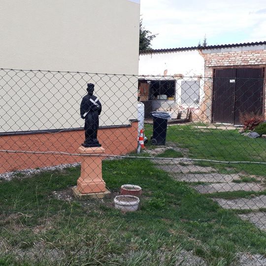 Socha svatého Jana Nepomuckého v Rochlově