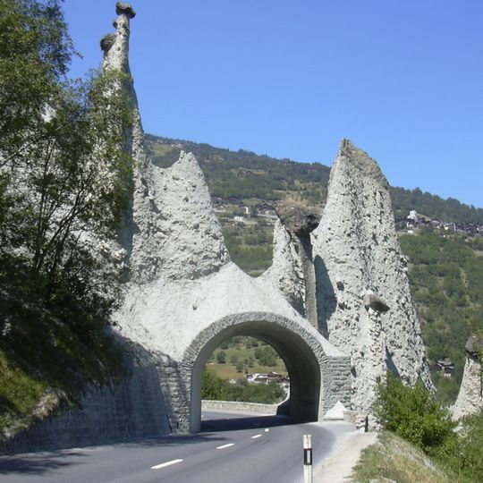 Erdpyramiden von Euseigne