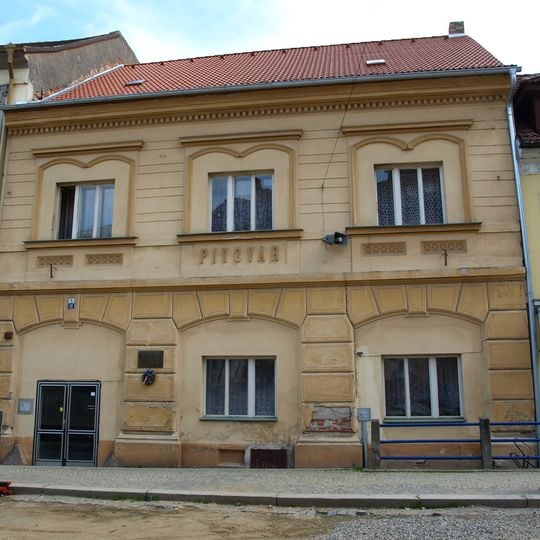 Pamětní deska T. G. Masaryka ve Strakonicích