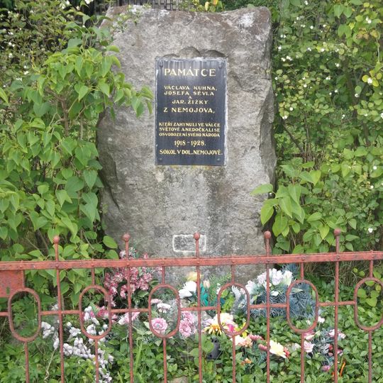 World War I Memorial in Dolní Nemojov