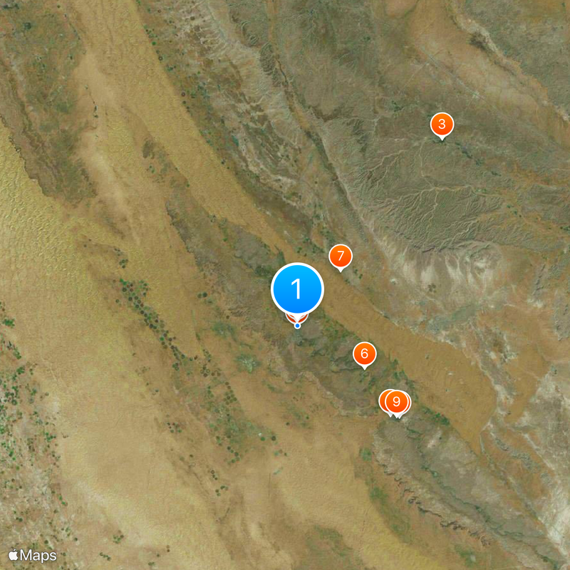 Shaqra governorate Map