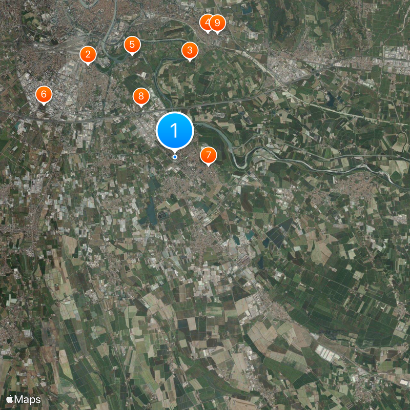 San Giovanni Lupatoto Map