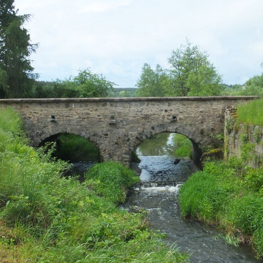 Stone bridge in Prostiboř