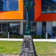 Memorial sculpture of the Presbyterian Church in Canterbury