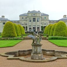 Fountain at Shugborough Hall to north west of the house