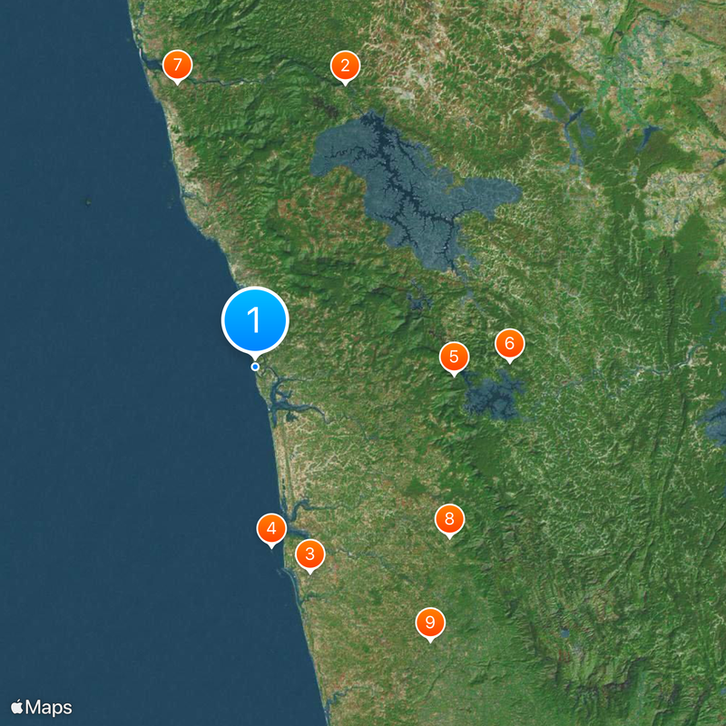 Maravanthe Map