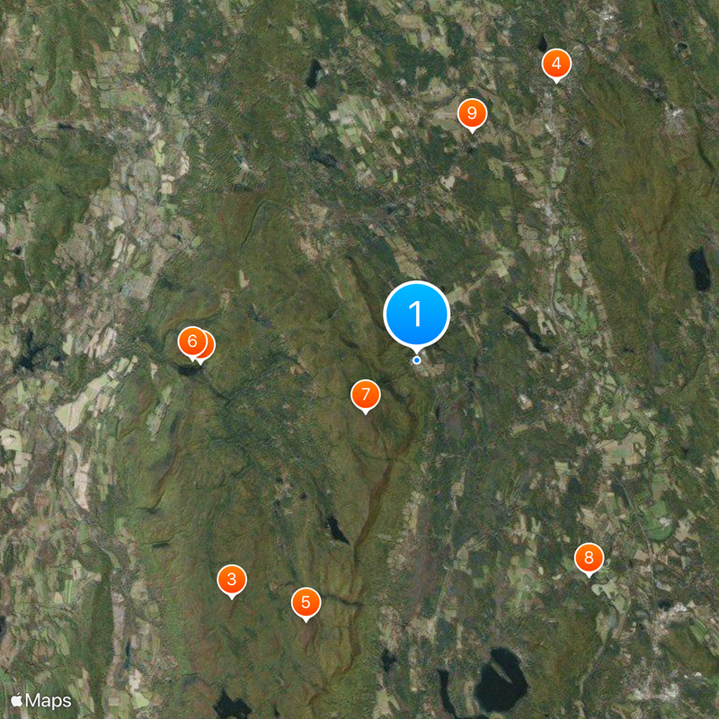 Berkshire School Mapa