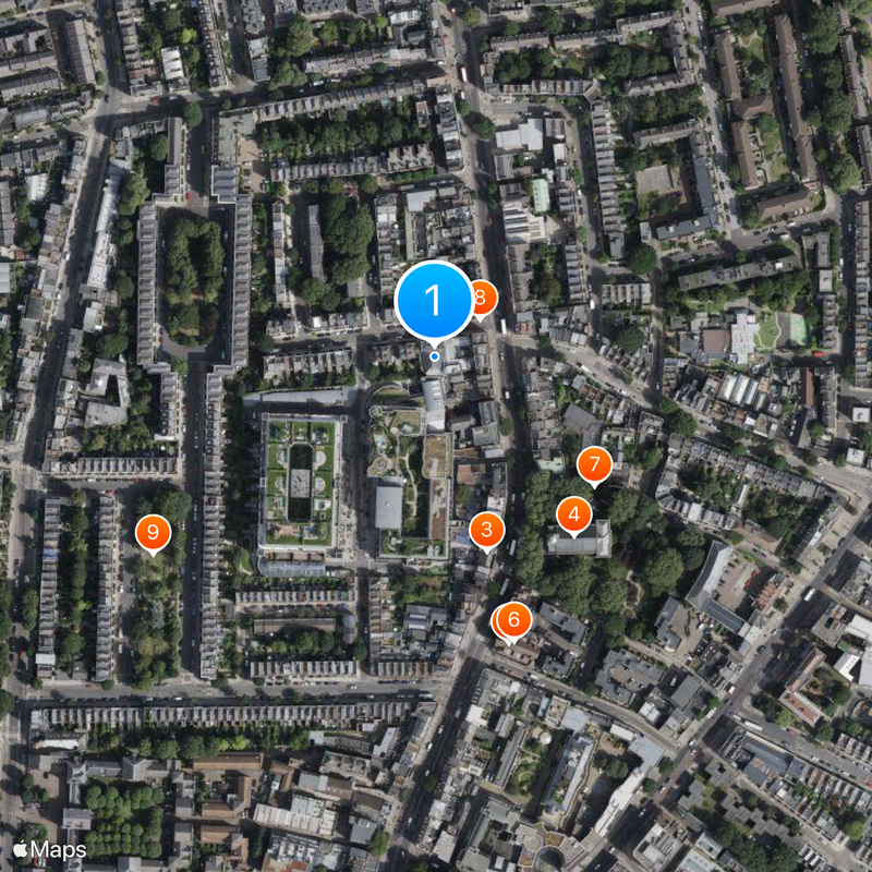 Almeida Theatre Mapa