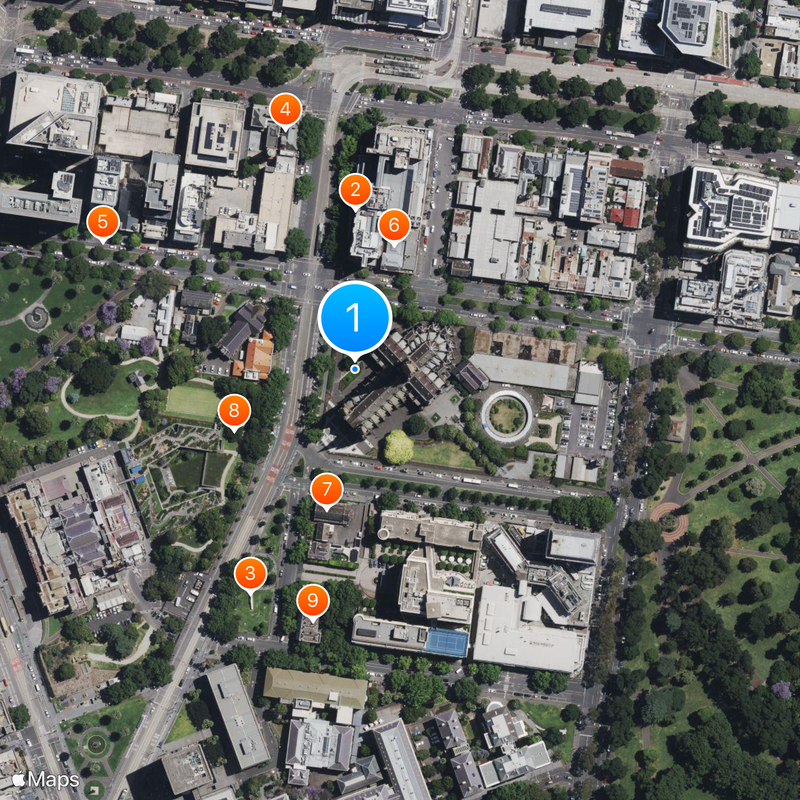 Cattedrale di San Patrizio Mappa