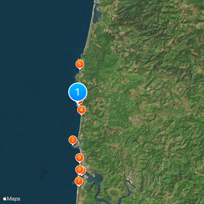 Devils Punch Bowl State Natural Area Map
