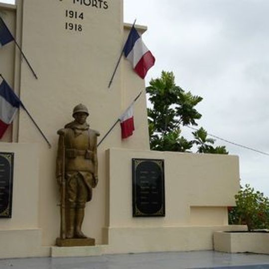 Monument aux morts de Baie-Mahault