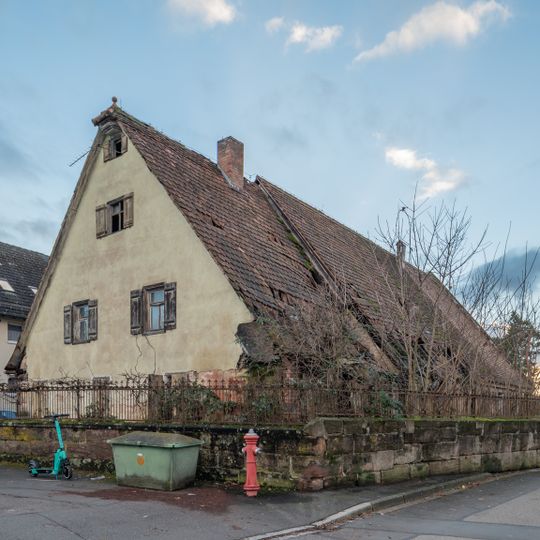 Einfriedung Eltersdorfer Straße 18 in Erlangen